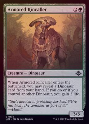 Armored Kincaller 0174 - Foil The Lost Caverns of Ixalan Foil Singles