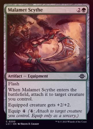 Malamet Scythe 0200 - Foil The Lost Caverns of Ixalan Foil Singles