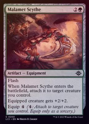 Malamet Scythe 0200 - Foil The Lost Caverns of Ixalan Foil Singles