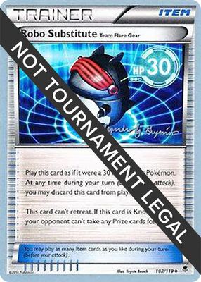 Robo Substitute (Team Flare Gear) - 2015 (Alejandro Ng-Guzman) - World Championship Decks (WCD) World Championship Decks