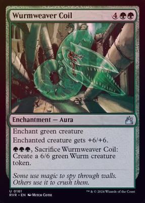 Wurmweaver Coil 0161 - Foil Ravnica Remastered Foil Singles