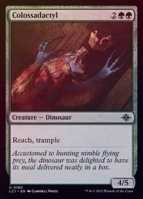Colossadactyl 0180 - Foil The Lost Caverns of Ixalan Foil Singles
