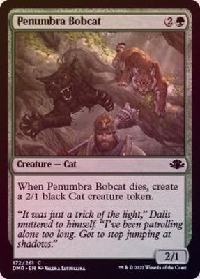 Penumbra Bobcat 172/261 - Foil Dominaria Remastered Foil Singles