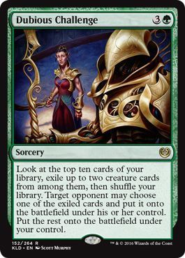 Dubious Challenge 152/264 Kaladesh Singles