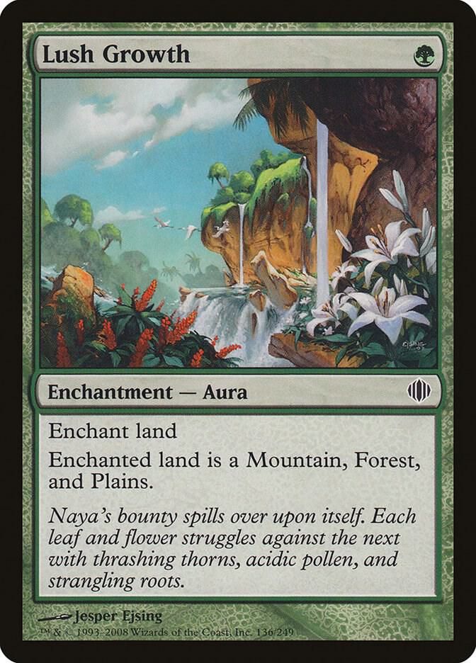 Lush Growth Shards of Alara Singles