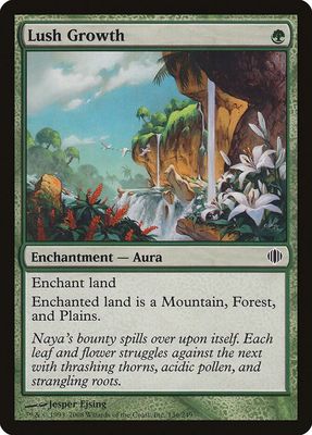 Lush Growth Shards of Alara Singles