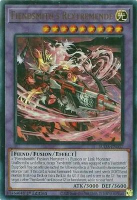 Fiendsmith&#39;s Rextremende - SUDA-EN037 - Ultra Rare 1st Edition Supreme Darkness 1st Edition Singles