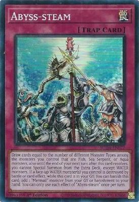 Abyss-steam - SUDA-EN077 - Super Rare 1st Edition Supreme Darkness 1st Edition Singles