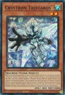 Crystron Tristaros - SUDA-EN019 - Super Rare 1st Edition Supreme Darkness 1st Edition Singles