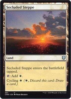Secluded Steppe 491 Commander Legends Commander Deck Singles