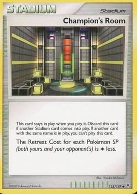 Champion&#39;s Room - 135/147 - Uncommon Platinum: Supreme Victors Singles