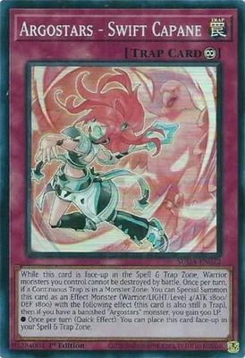 Argostars - Swift Capane - SUDA-EN072 - Super Rare 1st Edition Supreme Darkness 1st Edition Singles