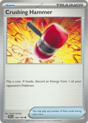Crushing Hammer - 168/198 - Common Scarlet &amp; Violet (Base Set) Singles