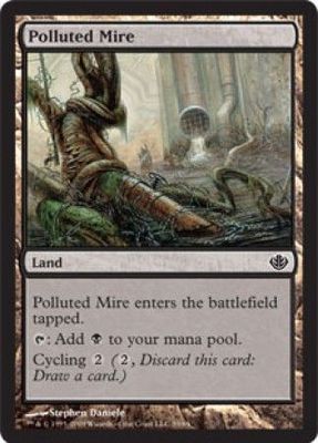 Polluted Mire Duel Decks Garruk vs. Liliana Singles
