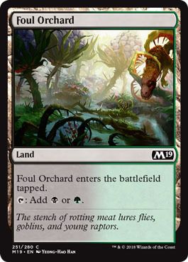 Foul Orchard 251/280 Magic 2019 (M19) Singles