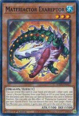 Materiactor Exareptor - SUDA-EN011 - Common 1st Edition Supreme Darkness 1st Edition Singles (espanol)