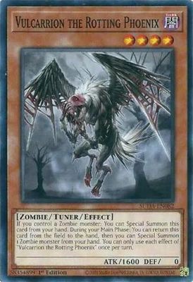 Vulcarrion the Rotting Phoenix - SUDA-EN082 - Common 1st Edition Supreme Darkness 1st Edition Singles