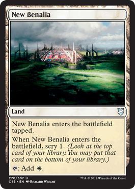 New Benalia 270/307 Commander 2018 Singles