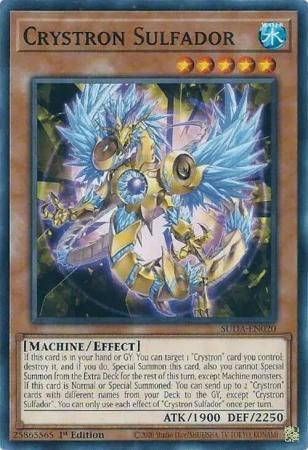 Crystron Sulfador - SUDA-EN020 - Common 1st Edition Supreme Darkness 1st Edition Singles (espanol)