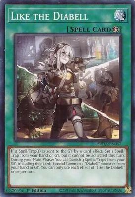 Like the Diabell - SUDA-EN057 - Common 1st Edition Supreme Darkness 1st Edition Singles