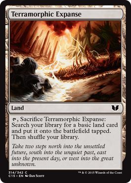 Terramorphic Expanse 314/342 Commander 2015 Singles
