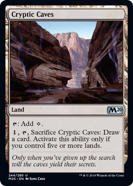 Cryptic Caves 244/280 Magic 2020 (M20) Singles