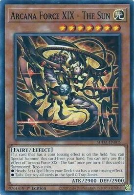 Arcana Force XIX - The Sun - SUDA-EN005 - Common 1st Edition Supreme Darkness 1st Edition Singles (espanol)