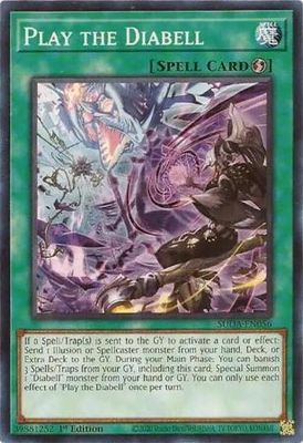 Play the Diabell - SUDA-EN056 - Common 1st Edition Supreme Darkness 1st Edition Singles (espanol)