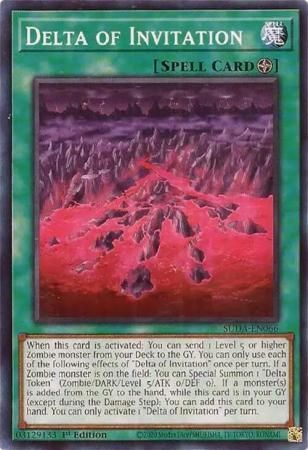 Delta of Invitation - SUDA-EN066 - Common 1st Edition Supreme Darkness 1st Edition Singles