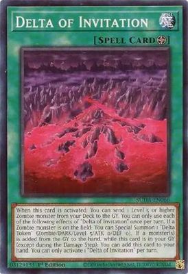 Delta of Invitation - SUDA-EN066 - Common 1st Edition Supreme Darkness 1st Edition Singles (espanol)