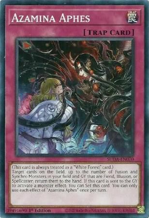 Azamina Aphes - SUDA-EN070 - Common 1st Edition Supreme Darkness 1st Edition Singles (espanol)