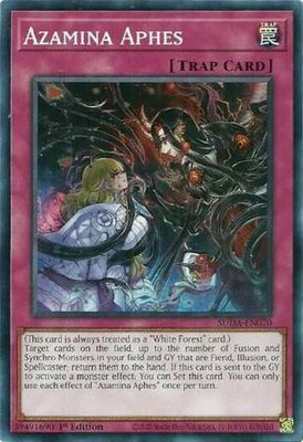 Azamina Aphes - SUDA-EN070 - Common 1st Edition Supreme Darkness 1st Edition Singles