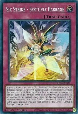 Six Strike - Sextuple Barrage - SUDA-EN078 - Common 1st Edition Supreme Darkness 1st Edition Singles (espanol)