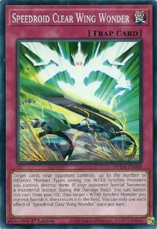 Speedroid Clear Wing Wonder - SUDA-EN068 - Common 1st Edition Supreme Darkness 1st Edition Singles (espanol)