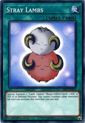 Stray Lambs - SS02-ENB12 - Common 1st Edition Speed Duel Starter Decks: Duelists of Tomorrow Singles