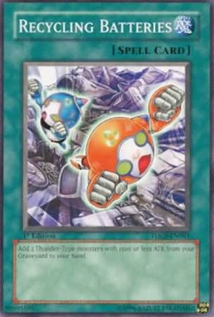 Recycling Batteries - TDGS-EN061 - Common 1st Edition The Duelist Genesis [TDGS] 1st Edition Singles