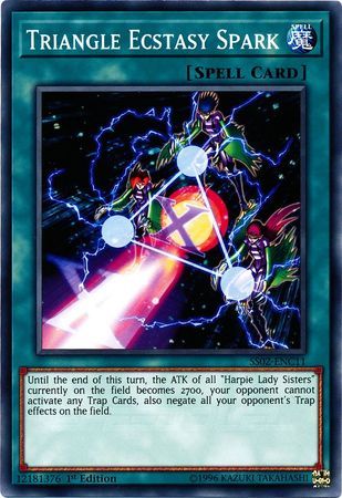 Triangle Ecstasy Spark - SS02-ENC11 - Common 1st Edition Speed Duel Starter Decks: Duelists of Tomorrow Singles