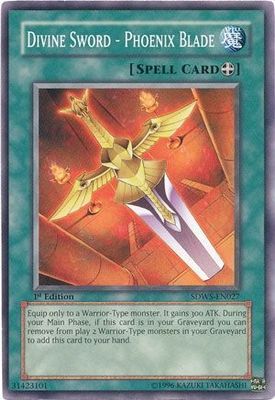 Divine Sword - Phoenix Blade - SDWS-EN027 - Common 1st Edition Structure Deck: Warriors&#39; Strike 1st Edition Singles (espanol)