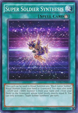 Super Soldier Synthesis - RATE-EN062 - Common Unlimited Raging Tempest Unlimited Singles (espanol)