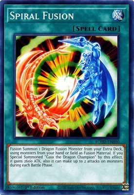 Spiral Fusion - ROTD-EN050 - Common 1st Edition Rise of the Duelist [ROTD] 1st Edition Singles