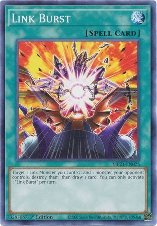 Link Burst - MP21-EN075 - Common 1st Edition 2021 Mega-Tin: Ancient Battles 1st Edition Singles (espanol)