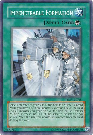 Impenetrable Formation - TLM-EN048 - Common Unlimited The Lost Millennium [TLM] Unlimited Singles