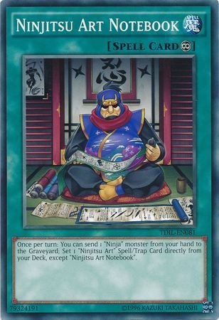 Ninjitsu Art Notebook - TDIL-EN081 - Common Unlimited The Dark Illusion Unlimited Singles (espanol)