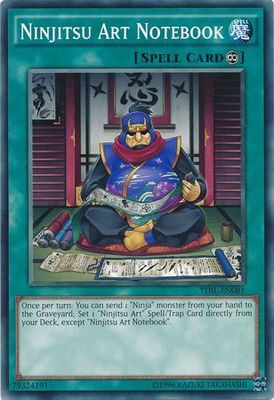 Ninjitsu Art Notebook - TDIL-EN081 - Common Unlimited The Dark Illusion Unlimited Singles (espanol)