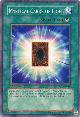 Mystical Cards of Light - LODT-EN058 - Common 1st Edition Light of Destruction [LODT] Singles