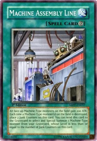 Machine Assembly Line - ABPF-EN057 - Common 1st Edition Absolute Powerforce [ABPF] 1st Edition Singles