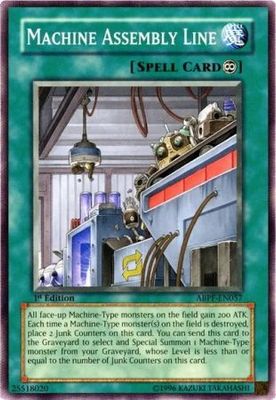 Machine Assembly Line - ABPF-EN057 - Common 1st Edition Absolute Powerforce [ABPF] 1st Edition Singles