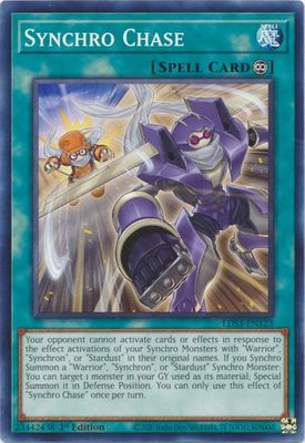 Synchro Chase - LDS3-EN123 - Common 1st Edition Legendary Duelists: Season 3 [LDS3] 1st Edition Singles