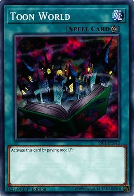 Toon World - SS01-ENC12 - Common 1st Edition Speed Duel Starter Decks: Destiny Masters Singles