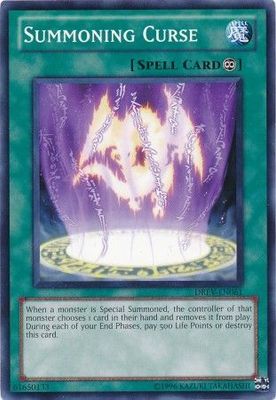 Summoning Curse - DREV-EN061 - Common Unlimited Duelist Revolution Unlimited Singles